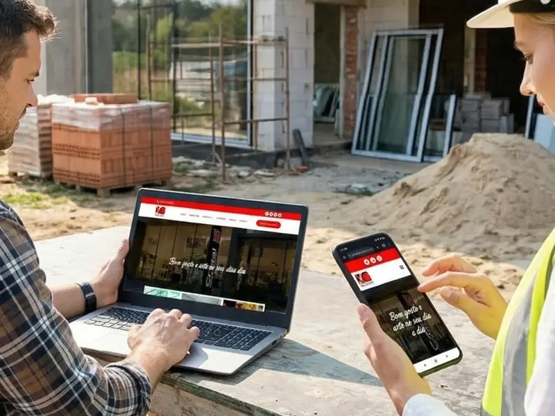 Projeto - Site Institucional: Vidraçaria Cristal - Sertãozinho